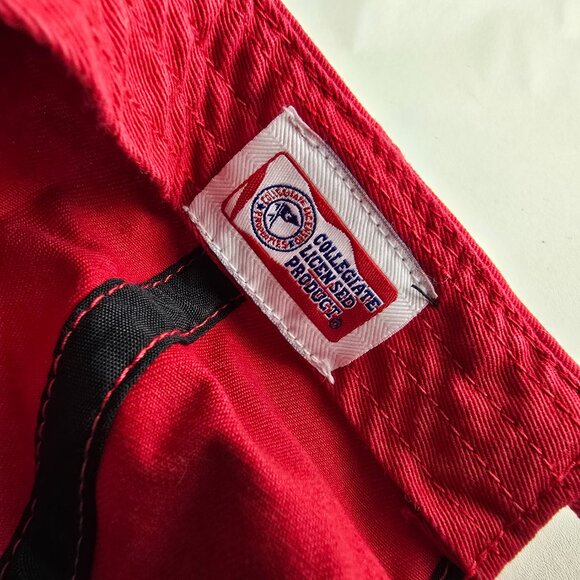 Ohio State Buckeyes Two Tone Hat Mens One Size Red Gray Adjustable Cap OSU Logo - Picture 9 of 9